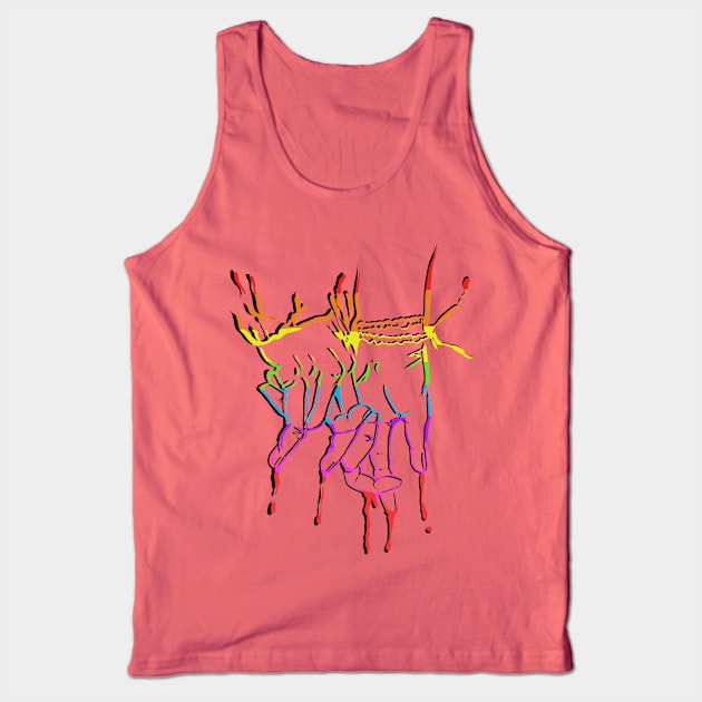 LGBT PDA Tank Top by GeorgiaGoddard